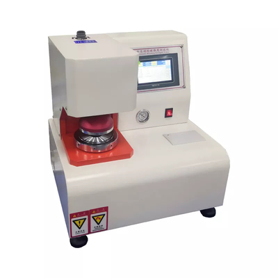 PLC da laboratorio che controlla il tester automatico di resistenza allo scoppio della carta di cartone