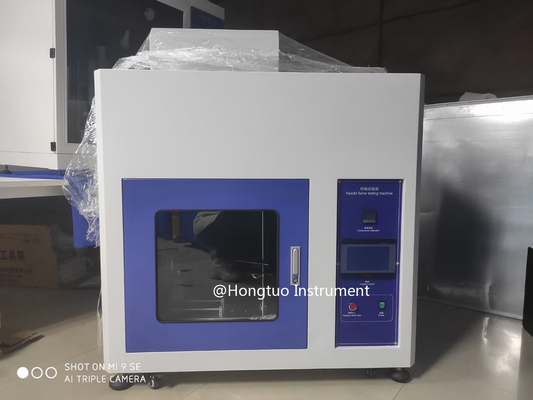 Alta precisione IEC60695 macchina di prova della fiamma dell'ago per materiali isolanti