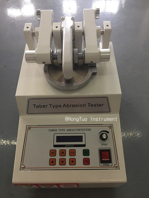 ASTM attrezzature di laboratorio Taber Abrasion Testing Machine AC220V / 50HZ per la plastica