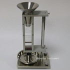 Volumometro dell'apparecchiatura di collaudo della polvere dell'acciaio inossidabile/del tester/Scott del tester densità apparente alla rinfusa per il laboratorio