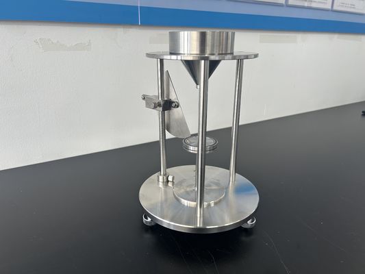 Misurazione dell'angolo di riposo della polvere Tester di flusso della polvere / analizzatore di liquidità della polvere