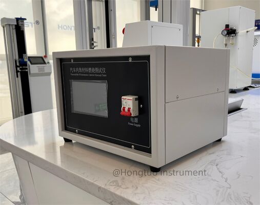 Tester di combustione interna di automobile controllato da touch screen