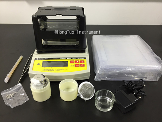 Densità e volume misurati Tester elettronico per metalli preziosi letture dirette LCD