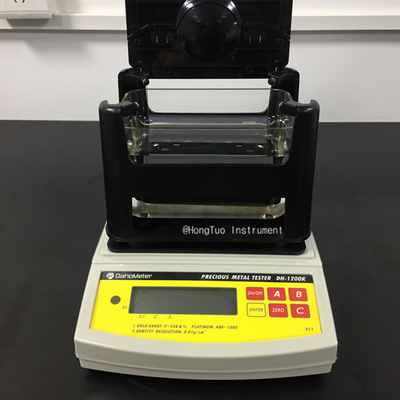 Densità e volume misurati Tester elettronico per metalli preziosi letture dirette LCD