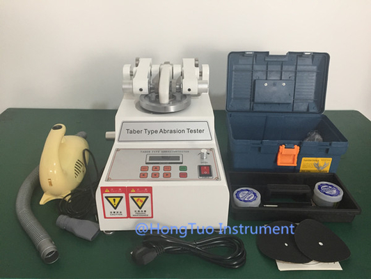 ASTM D3884 Attrezzatura di prova dell'abrasione Taber Abrasion Wear Resistance Tester