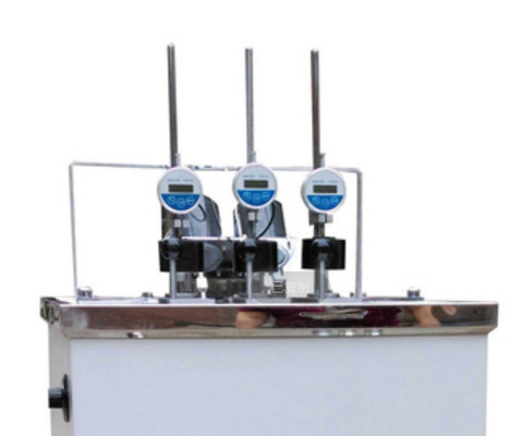 Macchina di prova di plastica per raffreddamento ad acqua, determinazione della temperatura di deflessione termica Vicat Apparecchio di punto di ammorbidimento