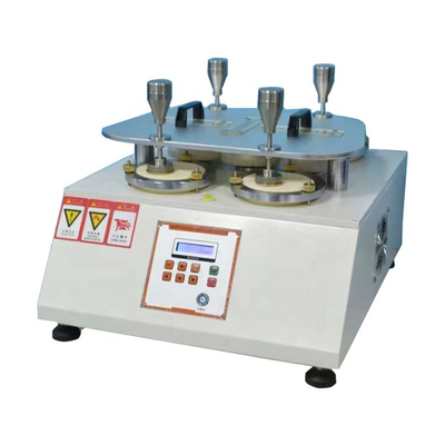 Apparecchiature per la prova dei calzaturi e dei tessuti Martindale Abrasion and Pilling Tester con 4 teste