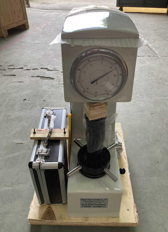 Tester di durezza Rockwell per la misurazione di metalli ferrosi, metalli non ferrosi e materiali non metallici/tester di durezza