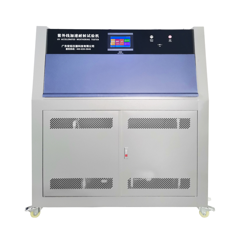Tipo camera di prova invecchiante UV della torre del touch screen con ASTM G 153