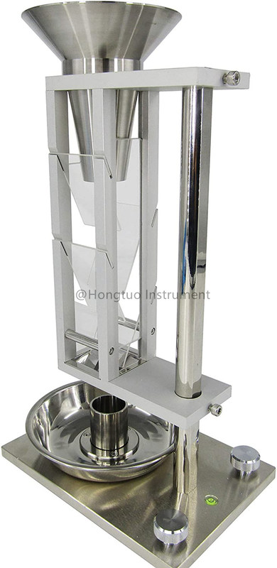 Attrezzatura per la prova della polvere in acciaio inossidabile / massometro per il controllo della densità apparente / Scott volumeter per il laboratorio