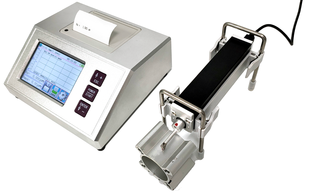Rugosimetro portatile con stampante incorporata per il controllo qualità industriale