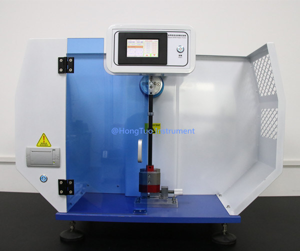 220V Plastic Testing Machine / PLC Impact Strength Testing Equipment per Izod e Charpy HT-50D-CM