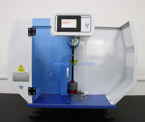 220V Plastic Testing Machine / PLC Impact Strength Testing Equipment per Izod e Charpy HT-50D-CM